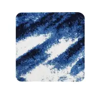 Dutch House Bidetmat Frejus - blue 60x60cm