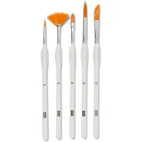HEMA Schilderpenselen met diverse punt - 5 stuks