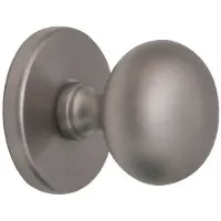 Hardbrass Voordeurknop IRIS 56mm - PVD Inox