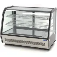 Maxima Gebaksvitrine - 160 L - 88 cm - Schuifdeuren Achter