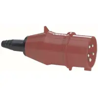 Pce Showtec Showtec CEE 5-polige 63A male connector rood Home entertainment - Accessoires