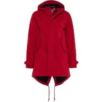 BMS Hafencity Coat Softshell Pro Rood/Marineblauw