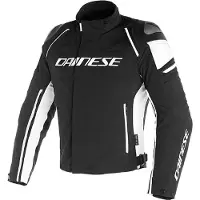 Dainese Racing 3 D-Dry Jas zwart Wit Maat 46