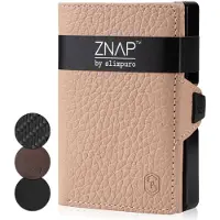 Slimpuro ZNAP Slim Wallet 8 pasjes muntvak 8,9 x 1,5 x 6,3 cm (BxHxD) RFID bescherming