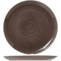 COSY&TRENDY Cosy & Trendy Cornwall Taupe Dessertbord - Ø 22 cm - Set-6
