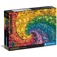 Clementoni - Puzzel - 1000 Stukjes - Whirl - Colorboom - Puzzel Voor Volwassenen - Special Series