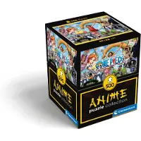 Clementoni - Puzzel - 500 Stukjes - One Piece - Anime collection - Cube - Puzzel Voor Kinderen en Volwassenen