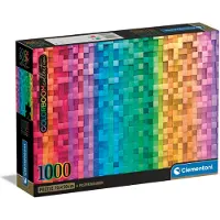 Clementoni Legpuzzel - Colorboom Collection Pixel - Puzzel 1000 stukjes - 70 x 50 cm - Voor Volwassenen en Kinderen vanaf 14 jaar