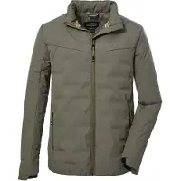 Killtec heren winterjas - winterjas padded/gewatteerd heren - olijf groen - 39692 - maat S
