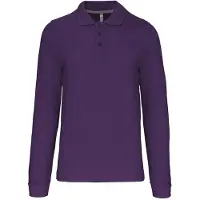 Kariban K243 Poloshirt Lange Mouwen | Maat: XL