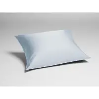 Yumeko Kussensloop Katoensatijn 50x70 Blauw - Eco, Bio & Fairtrade