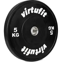 VirtuFit Bumper Plate - Olympische Halterschijf van Rubber - 50 mm - 5 kg