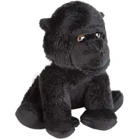 Ravensden Pluche knuffel dieren Gorilla aap 15 cm - Knuffeldier