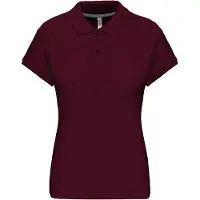 Kariban K242 Poloshirt Korte Mouwen Regular Fit Dames | Maat: M
