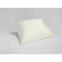 Yumeko Kussensloop Katoensatijn 50x70 Wit - Eco, Bio & Fairtrade