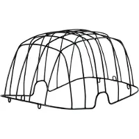 Basil Buddy Space Frame Draadkoepel - Staal - Zwart