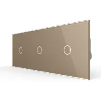 Livolo | Goud | 1+1+1 | Dimmer | Smart Home - Bekijk hier!