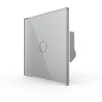Livolo | Grijs | 1 | Aan/Uit | Wisselschakelaar | Smart Home - Bekijk