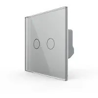Livolo | Grijs | 2 | Zonwering | Schakelaar | Smart Home - Bekijk
