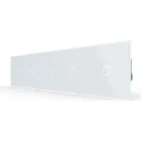 Livolo | Wit | 1+1+1+1+1 | Dimmer | Smart Home - Bekijk hier!