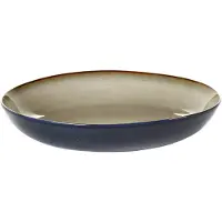 Serax Terres de Rêves pastabord 23,5 cm Misty grey-dark blue