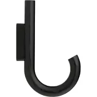 Gejst Hook haak 19 cm Zwartgebeitst eikenhout-zwart