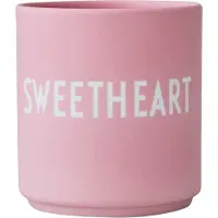 Design Letters favoriete mok 25 cl Sweetheart-pink