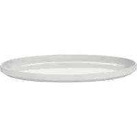 Serax Dinerbord Passe-Partout Tableware By Vincent Van D White Matt L Ovaal 33 x 22 cm