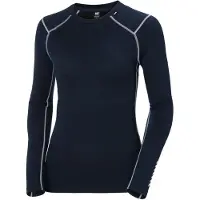 Helly Hansen Ondershirt Women Lifa Merino Midweight Crew Navy 2024-XL