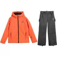4F Henry, ski broek, junior, zwart