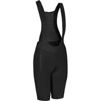 Gripgrab - AquaRepel Herfst Winter Softshell Fietsbroek voor Dames Waterafstotende Thermo Bibshorts met Zeem en Bretels - Zwart - Vrouwen - Maat XS