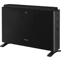Tomado THC2003B - Elektrische kachel - Convectorkachel - 24m² - 2000 watt - Zwart