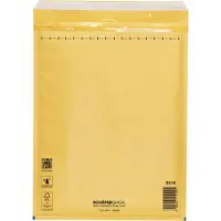Schäfer Shop Pure Luchtkussenenvelop, goudgeel, 50 st., 350 x 470 mm / 370 x 480 mm