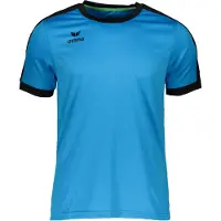 Erima Retro Star Shirt Korte Mouw Kinderen - Curaçao / Zwart | Maat: 116