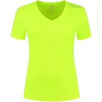 Rogelli Sportshirt Dames Korte Mouwen - Hardloopshirt - Fluor - XL