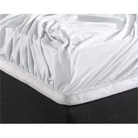 Dreamhouse Hoeslaken - dubbel jersey - wit - 80/90/100x200/220 cm