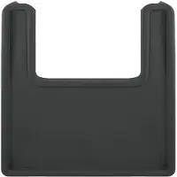 Dutsi Placemat Hoes voor IKEA Kinderstoel - Antraciet - Antilop Tafelcover