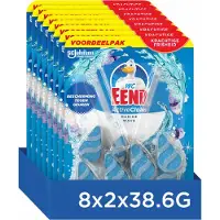 Wc Eend 8x Toiletblok Active Clean Duopack Marine 2 Stuks