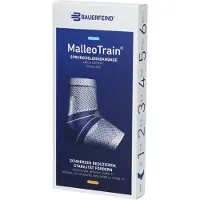 MalleoTrain Bauerfeind Plus Enkelbandage maat 6 links titaan 1 St Verband(en)