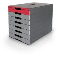 Durable Idealbox Pro ladeblok rood (7 laden)