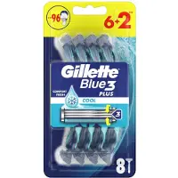 Gillette Blue 3 Cool 8 stk.