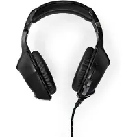 Nedis Gaming Headset | Over-Ear | Stereo | USB Type-A / 2x 3.5 mm | Inklapbare Microfoon | 2.20 m | LED