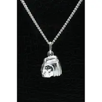 MOOYE ® - Collectie Zilveren Honkbalhandschoen ketting hanger - middel