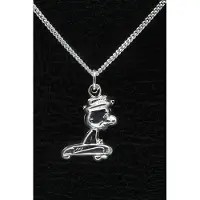 MOOYE ® - Collectie Zilveren Wegenwacht ketting hanger