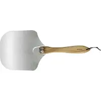 King Hoff - Pizzaschep - Inklapbaar - Aluminium - Hout
