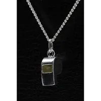 MOOYE ® - Collectie Zilveren Scheidsrechtersfluit ketting hanger