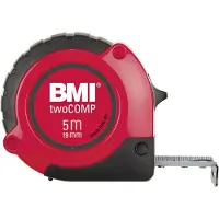 Bmi twoComp 472241021M Rolmaat 2 m Staal