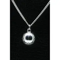 MOOYE ® - Collectie Zilveren Voetbal 11 mm. ketting hanger
