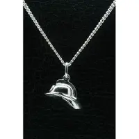 MOOYE ® - Collectie Zilveren Brandweerhelm ketting hanger - middel