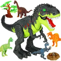 Springos Dinosaurus Set - Decoratie - Halloween - Speelgoed - 10 Stuks